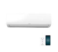 Cecotec Split Climatisation AirClima 12000 Smartfresh Connecté. 12000 BTU, Moteur DC, Pompe à Chaleur, Contrôle Wifi, Télécommande, Ecran LED, Système Inverter, Couverture 22 m2