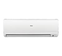 Climatiseur Split Inversible Haier Geos AS12 11236 BTU/hr 3300 W Inclus: Unité Intérieure et Extérieure, Déhumidificateur, Efficacité Énergétique A, Télécommande, Inverter, 5.1 SEER, 3.4 SCOP, Blanc