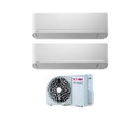 Climatiseur Toshiba SEIYA 7000+12000 BTU blanc