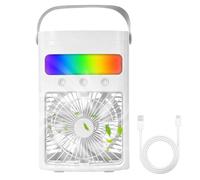 Climatiseur Ventilateur 3 Vitesses Minuterie 2/4H Ventilateur