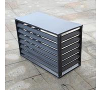 Climatiseurs extérieurs de maison multifonctionnels, climatiseurs extérieurs de support de jardin pratiques, pompe d'abri de piscine, durables, réduisant le bruit, adaptés aux jardins, balcons, murs (