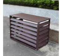Climatiseurs extérieurs de maison multifonctionnels, climatiseurs extérieurs de support de jardin pratiques, pompe d'abri de piscine, durables, réduisant le bruit, adaptés aux jardins, balcons, murs (