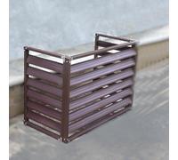 Climatiseurs extérieurs de maison multifonctionnels, climatiseurs extérieurs de support de jardin pratiques, pompe d'abri de piscine, durables, réduisant le bruit, adaptés aux jardins, balcons, murs (