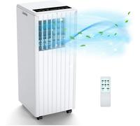 Climatiseurs Mobile, 7000BTUs 3 en 1, unité de climatisation, déshumidificateur 36 L, numérique et télécommande