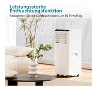 Climatiseurs Mobile, 9000 Btu/H-T limatiseur Portable 4 En 1, Ventilateur