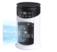 Climatiseurs Portables,Climatiseur Ventilateur Portable Compact | 6 Vitesses Ventilateur Rafraîchissant Réglable Humidificateur Silencieux pour Studio Cuisine Chambre Bureau Intérieur Maison