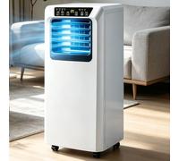 Climatiseurs Portables Unité de climatisation Portable Intelligente avec Ventilateur de Refroidissement, déshumidificateur, minuterie de Mise en Veille, kit de fenêtre à Distance, Aucun Mur requis,