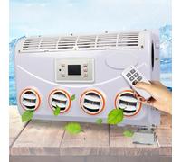 Climatiseurs RV 12v / 24v, Ensemble D’évaporateur, Télécommande De Conversion Frequey Intelligente, Débit D’air élevé, Performances Stables, pour Voiture, Carav, Camion, 24v