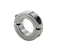 Climax Metal 2C-100-A Collier de serrage en aluminium 2 pièces Diamètre alésage 2,5 cm Diamètre extérieur 3,8 cm avec vis 1/4-28 x 5/8