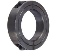 Climax Part 2 C-150, Acier doux, Noir Oxyde, collier de serrage de Placage, 1 1/5,1 cm Alésage, 2 3/20,3 cm OD, 9/40,6 cm de largeur, 1/4-28 x 3/10,2 cm Collier de serrage à vis