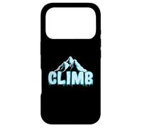 Climb Extreme Sports Escalade sur Glace Hiver Coque pour iPhone 17 Pro