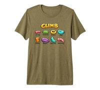 Climb - Mur d'escalade Et De Bloc T-Shirt Haut de Gamme