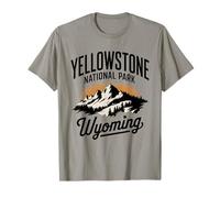 Climb Randonnée Camp Yellowstone National Park Wyoming Mountains T-Shirt