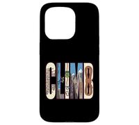 Climb Rock Climber Coque pour iPhone 15 Pro