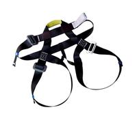 Climbing Harness - Professional Rappelling Safety Gear, Heavy Duty Tree Equipment with Padded Waist Leg Loops, Breathable Soft Mesh Shock Absorption, Ideal for Rock Mountaineering Roofing Work