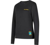 Climbing on the Moon Sweatshirt W, Pullover, Damen - La Sportiva, Größe:XS, Farbe:G00Y08-Carbon/Giallo
