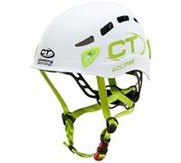 Climbing Technology Eclipse Casque pour Femmes, Blanc/Vert, 48-56 cm
