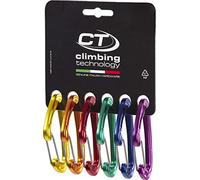 Mousquetons Climbing Technology Fly Weight Evo 6-pack multi