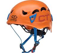 Climbing Technology Galaxy Casque Unisexe pour Adulte, Adulte Mixte, 6X94801AE0CTSTD, Arancio/Azzurro, Regolabile da 50-61 Cm