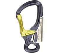 Climbing Technology Mousqueton K-Advance, Anthracite/Citron Vert, Taille Unique