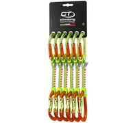 Climbing Technology Nimble Fixbar Set DY, Renvoi Mixte - Adulte, Vert/Orange, 12 cm