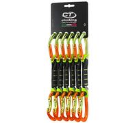 Climbing Technology Nimble Fixbar Set Pro Report Unisexe - Adulte, Vert/Orange 12 cm