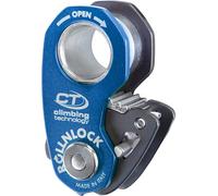 Climbing Technology ROLLNLOCK, Anthracite/ELECTRICBLUE, Bloquant Unisexe Adulte, Taille Unique