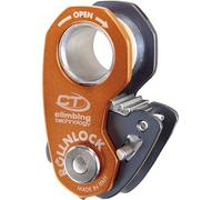 Climbing Technology Rollnlock, Anthracite/Orange bloquant Adulte Unisexe, Taille Unique