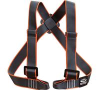 Climbing Technology Torse 7h149afctstd Harnais, Noir/Orange, Taille Unique