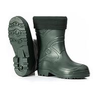 CLIMBR Bottes en caoutchouc doublées ultra légères pour homme EVA Thermo 40-49 Bottes de travail chaudes pour l'hiver avec doublure