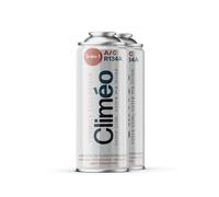 Climéo Lot de 2 flacons de 400 ml de liquide frigorigène écologique 3 en 1 avec scellant R134a/R12 Service indépendant de climatisation