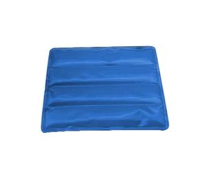 CLIMSOM - Coolpad Cristal - Coussin Auto-Rafraîchissant Rempli De Cristaux - Effet Rafraîchissant Longue Durée, 45 x 45 cm (Bleu)