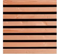 Clin bardage - Claire-voie Carré - DOUGLAS - Ep.40 mm / l.40 mm / L.2,00 m