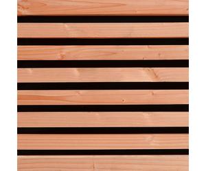 Clin bardage - Claire-voie Carré - DOUGLAS - Ep.40 mm / l.40 mm / L.2,00 m