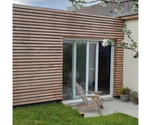 Clin bardage - Claire-voie Trapèze - DOUGLAS - Ep.20 mm / l.72 mm / L.2,00 m