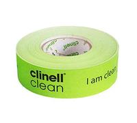 Clinell Ruban Indicateur - Procédure d'hygiène Ruban Indicateur, aucun Résidu Collant - Ruban Vert - Rouleau de 100 m
