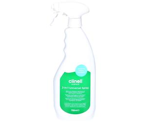Clinell Universal Spray - Désinfectant pour dispositifs médicaux et surfaces 750 ml
