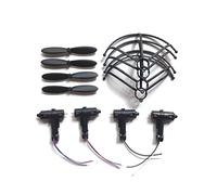 CLINES Quadcopter pièces de Rechange Bras Moteur Moteurs hélices Lame Garde for S66 WiFi FPV LSRC LS-Mini RC Drone Ailes à dégagement Rapide