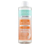 CLINIANS | Eau Micellaire Illuminante à la Vitamine C, Dermatologiquement testé, Nettoie Délicatement, Made in Italy, 400 ml