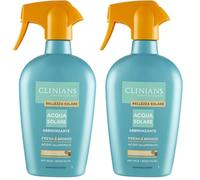 CLINIANS | Eau Solaire Autobronzante Fresh & Bronze, avec Niacinamide, Eau de Coco et Acide Hyaluronique, 450mL (Lot de 2)