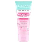 CLINIANS | Hydra Plus Masque Apaisant pour le Visage, Dermatologiquement testé, Made in Italy, 75 ml