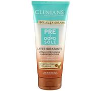 CLINIANS | Lait Hydratant Avant & Après Soleil, 200mL | avec Activateur de Mélatonine