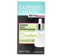 CLINIANS | Sérum Anti-Imperfections, Detox, Dermatologiquement testé, Made in Italy, 30 ml