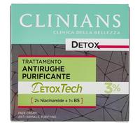 CLINIANS | Traitement Purifiant anti-rides, détox, Dermatologiquement testé, Made in Italy, 50 ml