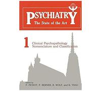 Clinical Psychopathology Nomenclature And Classification