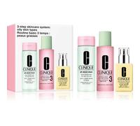 Clinique 3 Steps Skincare Systeme Oily Skin Types Coffret cadeau pour peaux grasses