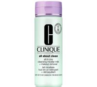 Clinique All About Clean All-in-One Cleansing Micellar Milk + Makeup Remove lait nettoyant doux pour peaux sèches à très sèches 200 ml