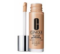 Clinique Beyond Perfecting Foundation & Concealer 07 Cream Chamois maquillage liquide pour un teint unifié et éclatant 30 ml
