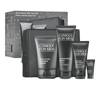 Clinique Soin-de-la-peau Soin-hydratantRefreshed Skin For Him 1x Clinique for Men Face Scrub 100 ml + 1x Clinique for Men Moisturizing Lotion 100 ml + 1x Clinique for Men Charcoal Face Wash 50 ml +1x