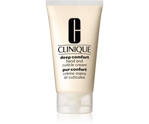 Clinique Deep Comfort Hand and Cuticle Cream crème hydratante en profondeur mains, ongles et cuticules 75 ml